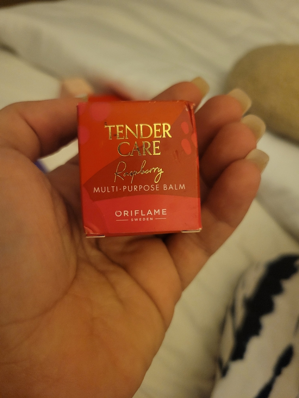 Oriflame Tender Care Raspberry Multi-Purpose Balm - Red/Pink